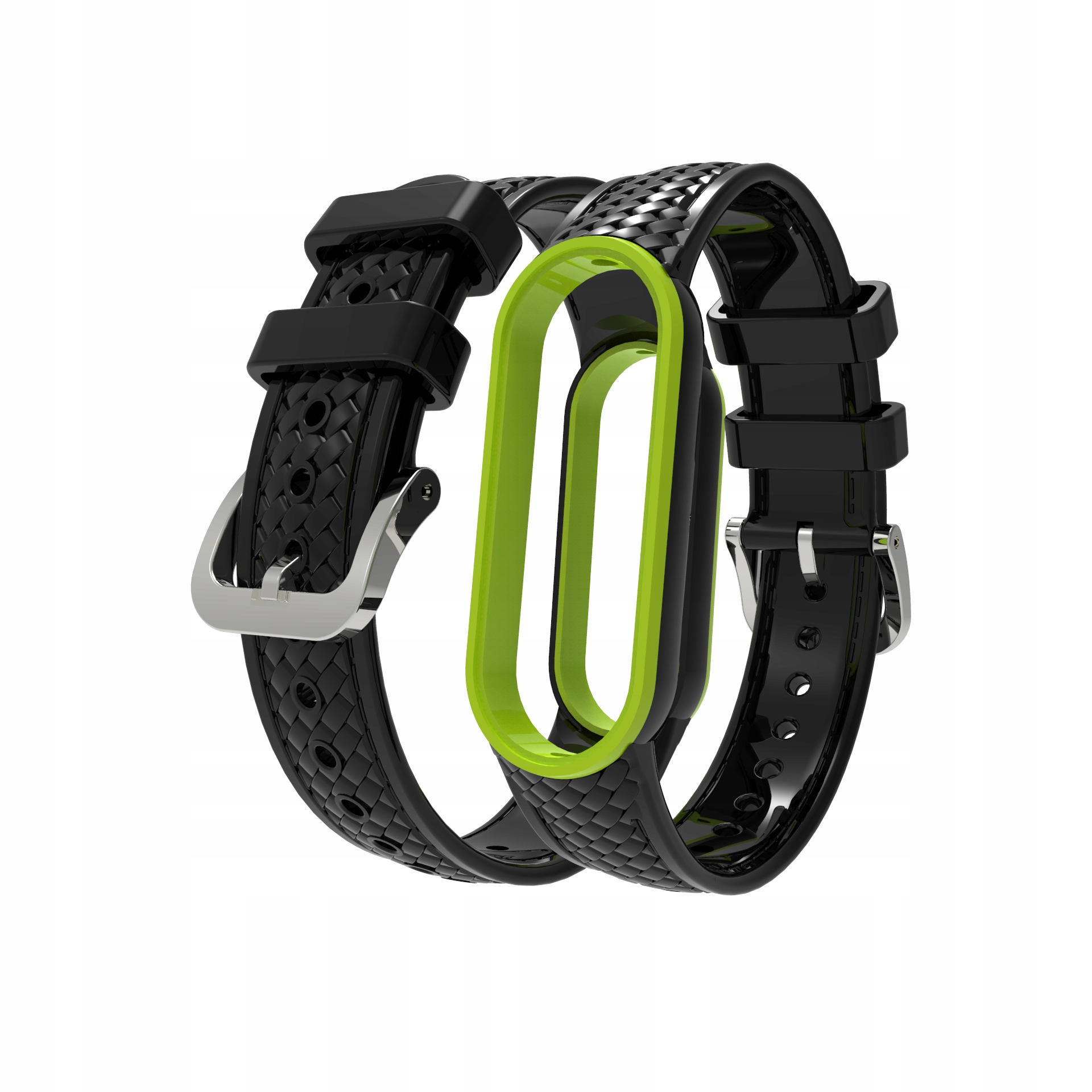 OPASKA PASEK do XIAOMI MI BAND 5/6 MEGA WZÓR Obwód nadgarstka 140-210 mm