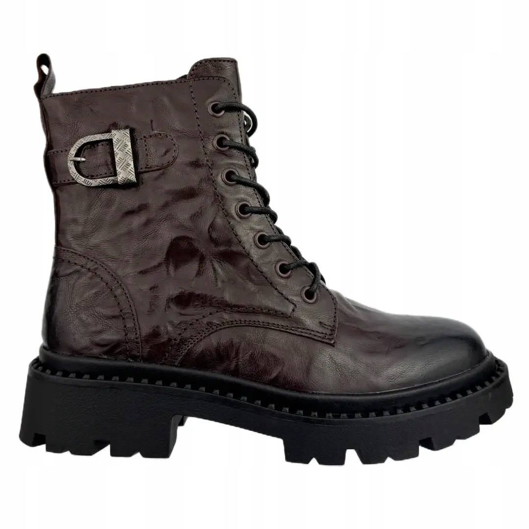 Dámské kotníkové boty Artiker 57C1007 hnědé 40, Hnědá