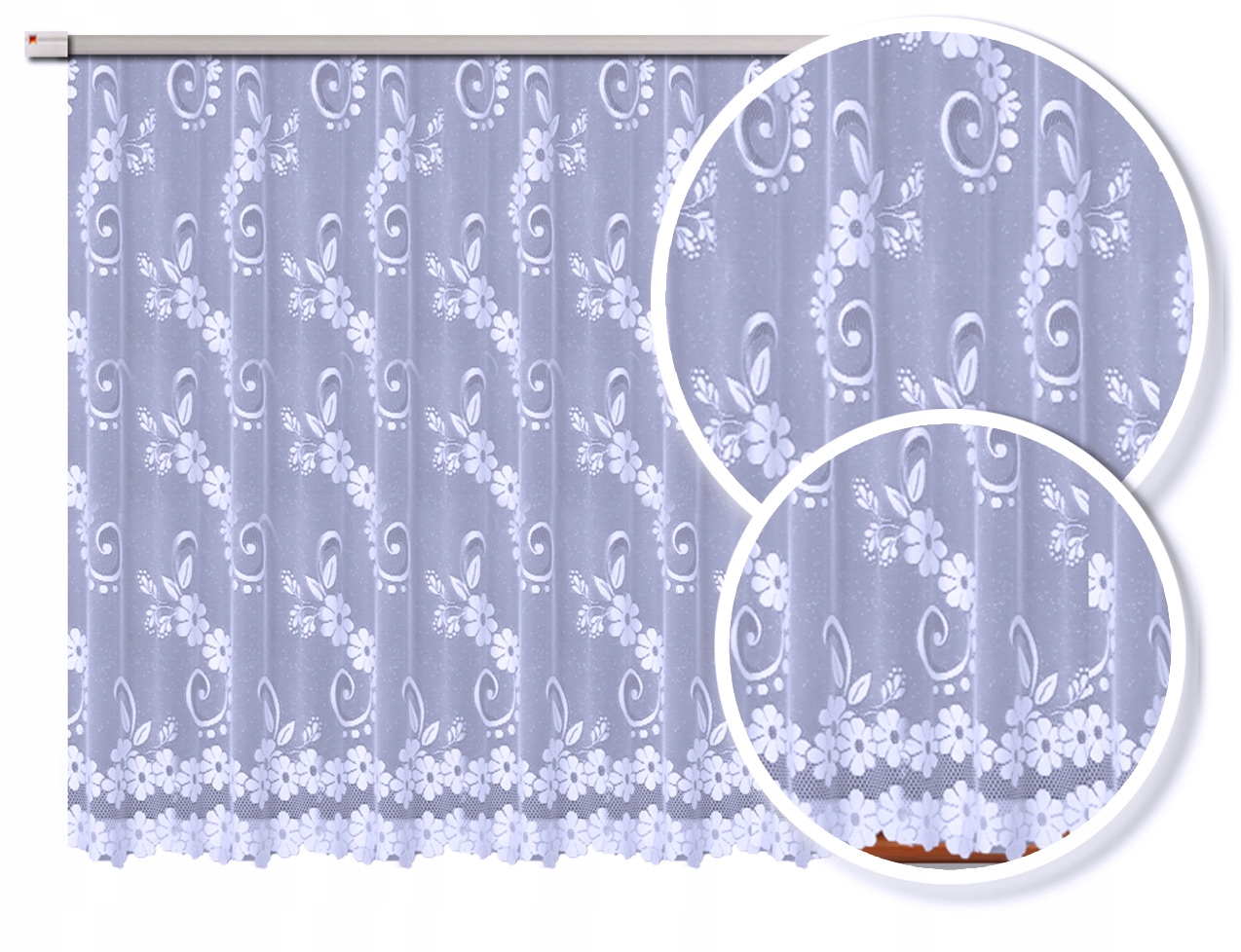 

Firanka Firana Żakardowa 4669/180 Biała