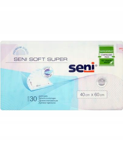 

Seni Soft podkłady higieniczne 40x60cm 30szt