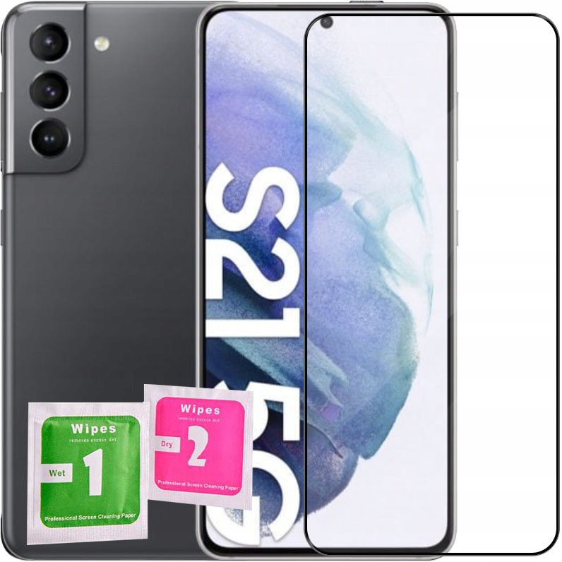 

Szkło 5D Cały Ekran Pełne na Samsung Galaxy S21