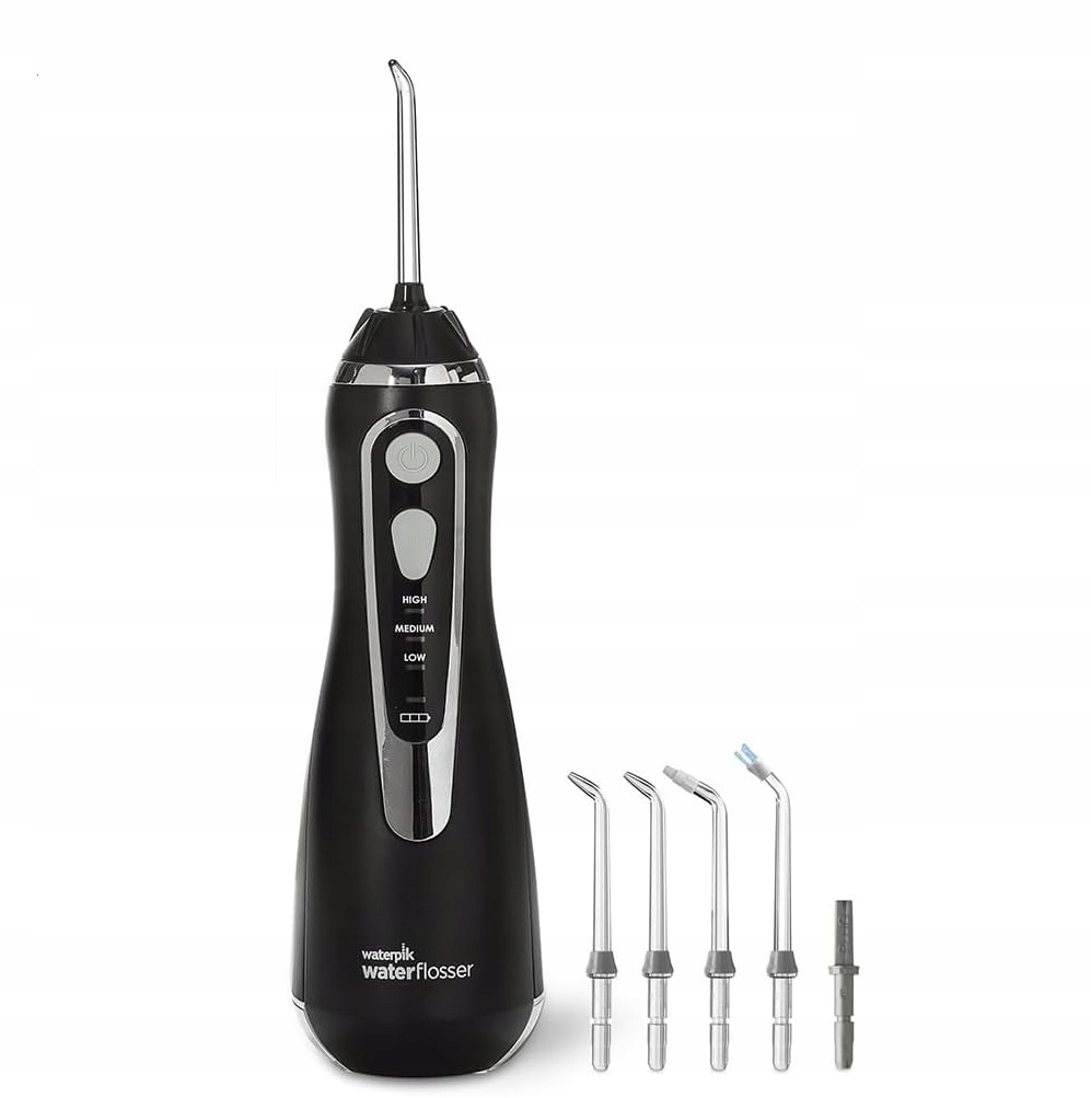 WATERPIK Bezprzewodowy Irygator Do Zębów, 4 Końcówki, Czarny Wersja 2 — miniatura 10