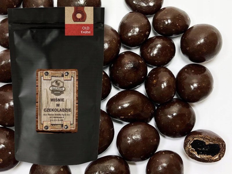 Levně Višně V Dezertní Čokoládě Old Farm
