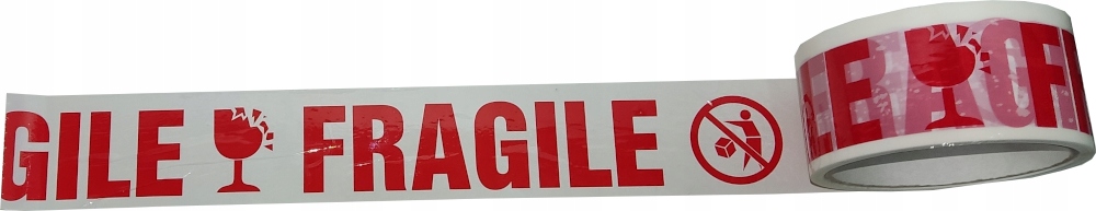 

Taśma Pakowa Nadruk Fragile Szkło Nie Rzucać