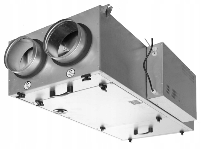 Závěsný rekuperátor Hava P 600 s ohřívačem