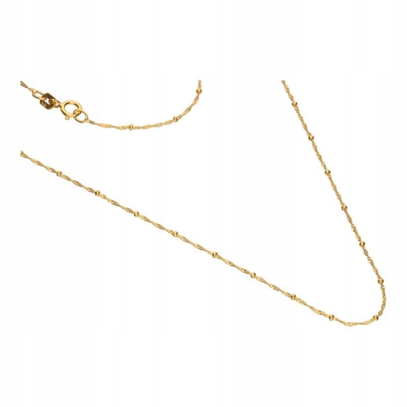 Zlatý Singapur 585 elegantní jemný 1.12g R45 ideální jako dárek 14kt