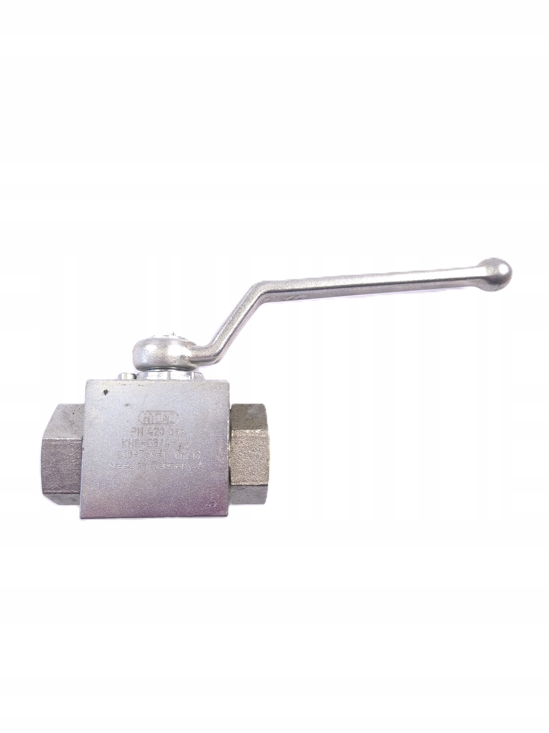 Guľový ventil Hydac Pn 420 bar KHB-G3/4-1112