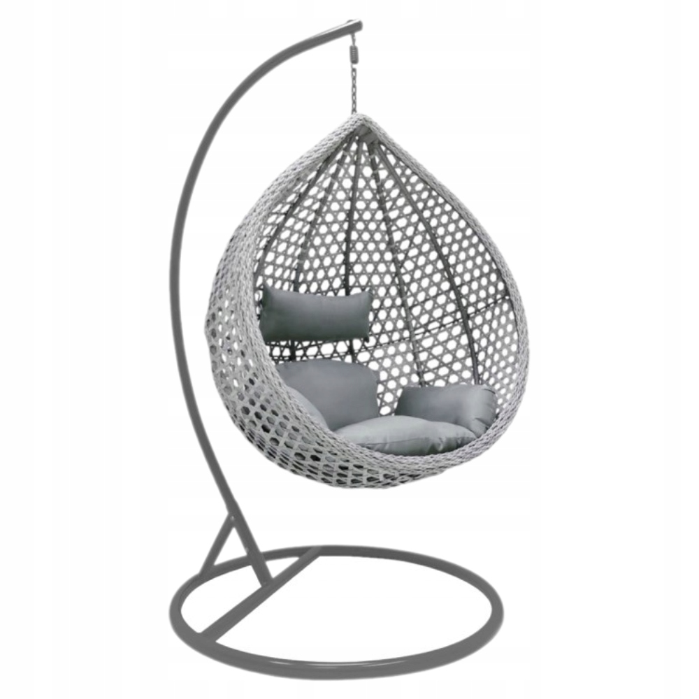 Závesné Kreslo Záhradný Kokon Hojdacie Bocianie Hniezdo Hojdačka Voľne Stojaca