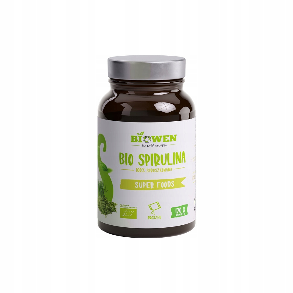 BIO Spirulina w proszku Biowen - 120 g