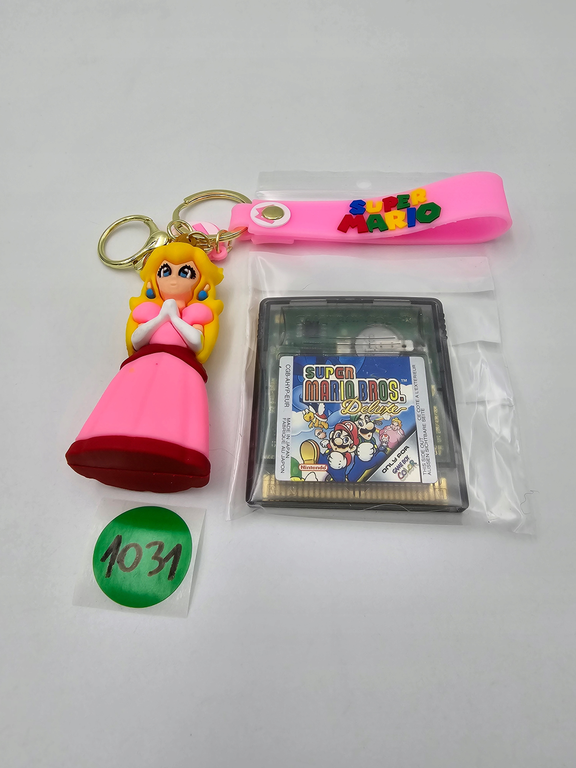 SUPER MARIO BROS DELUXE ORYGINAŁ + BRELOCZEK Platforma Nintendo Game Boy Color