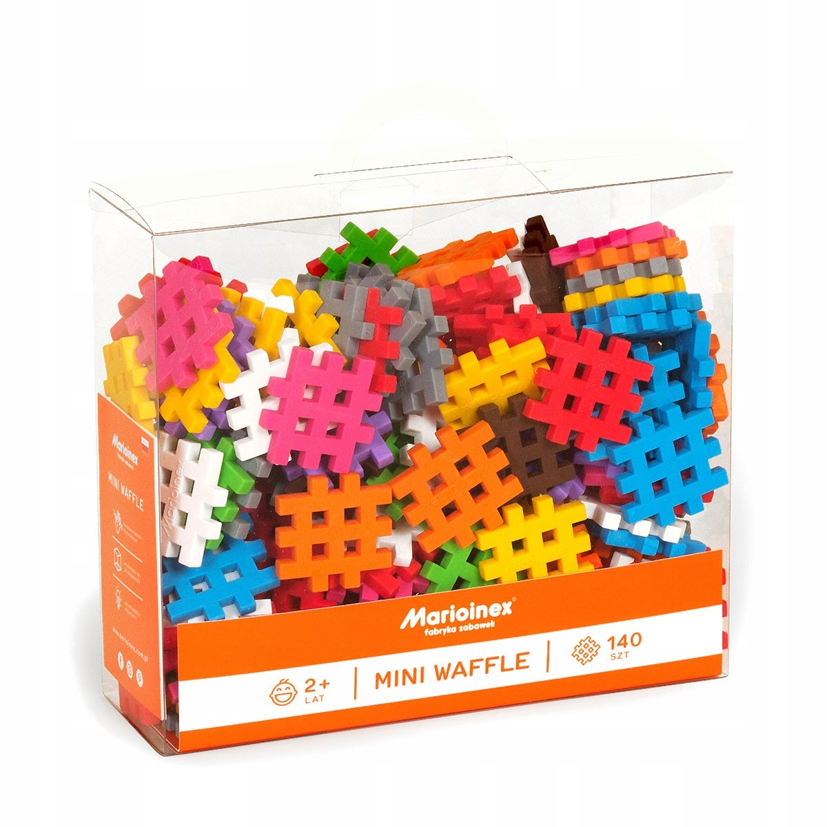 

902134 Marioinex Klocki Mini Waffle 140 El.