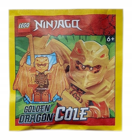 Zestaw Lego Ninjago Minifigure Polybag Golden Dragon Cole #892304