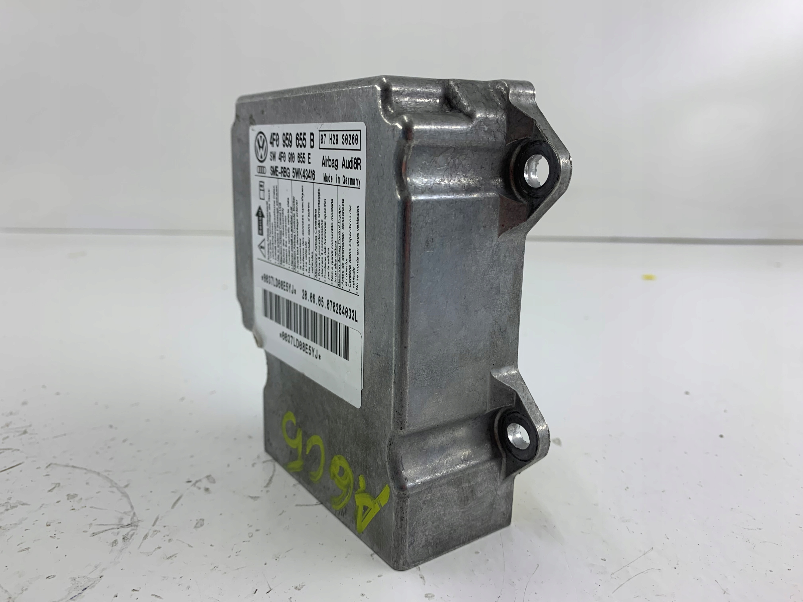 AUDI A6 C6 SENSOR modulo airbag 4F0959655B