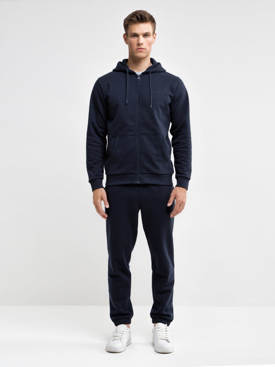 Big Star Bluza Męska Granatowa Leonadar 403 XL