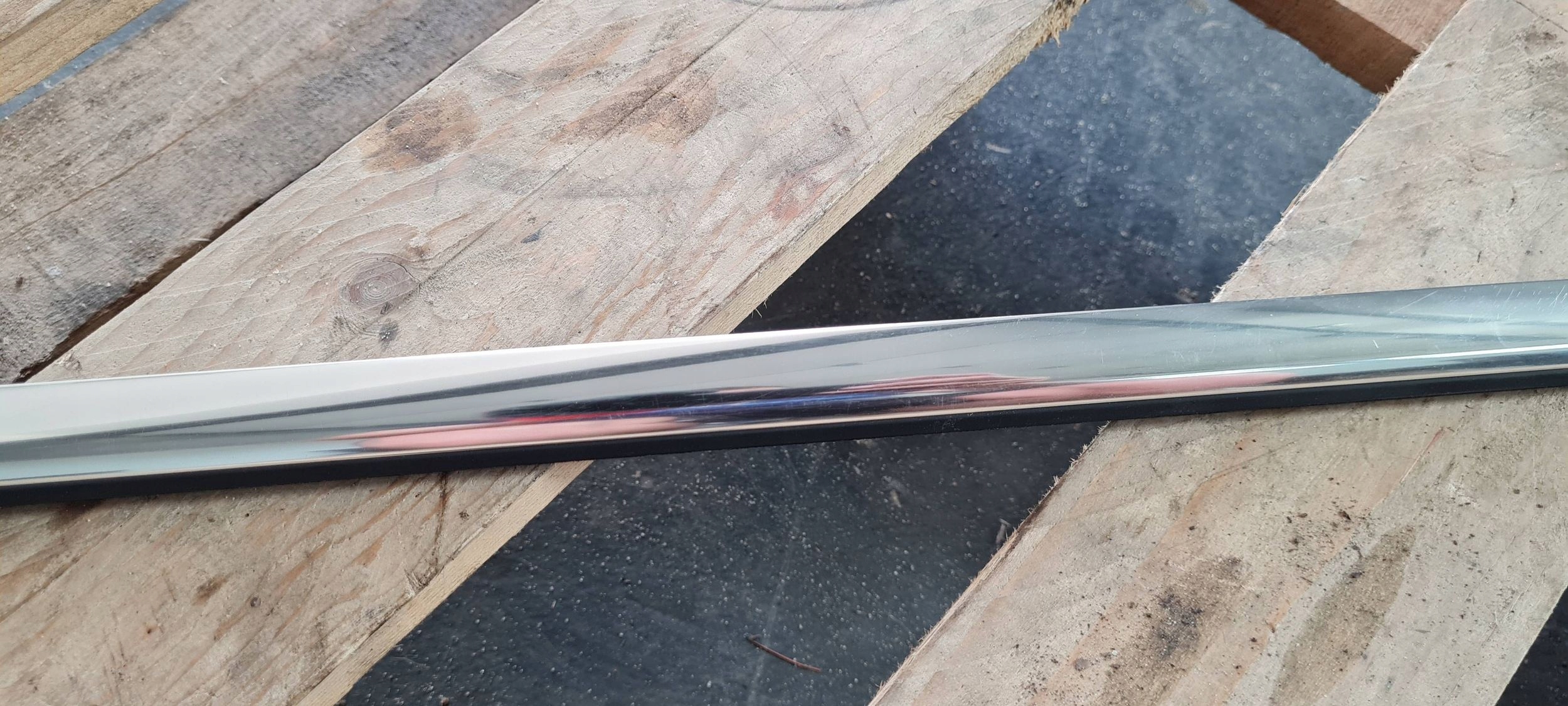 S4 B9 8W A4 moulding dust right right rear part CHROM 8W0853764B