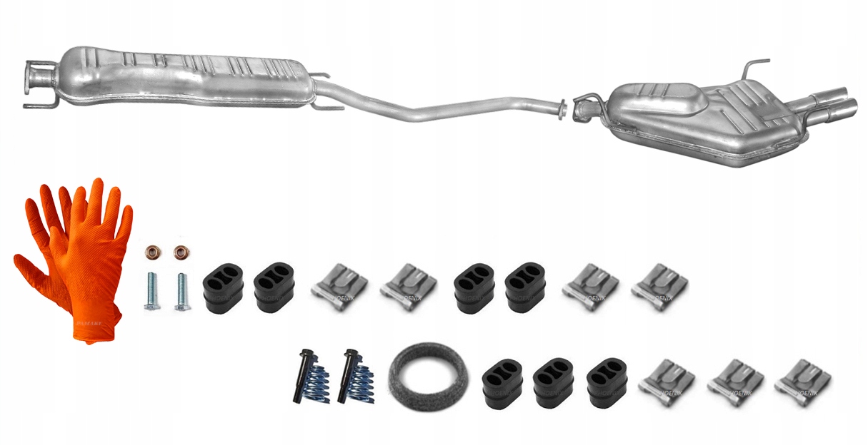 Opel Vectra B 2.5 2.6 V6 (1995-2002) Tlumič Koncový