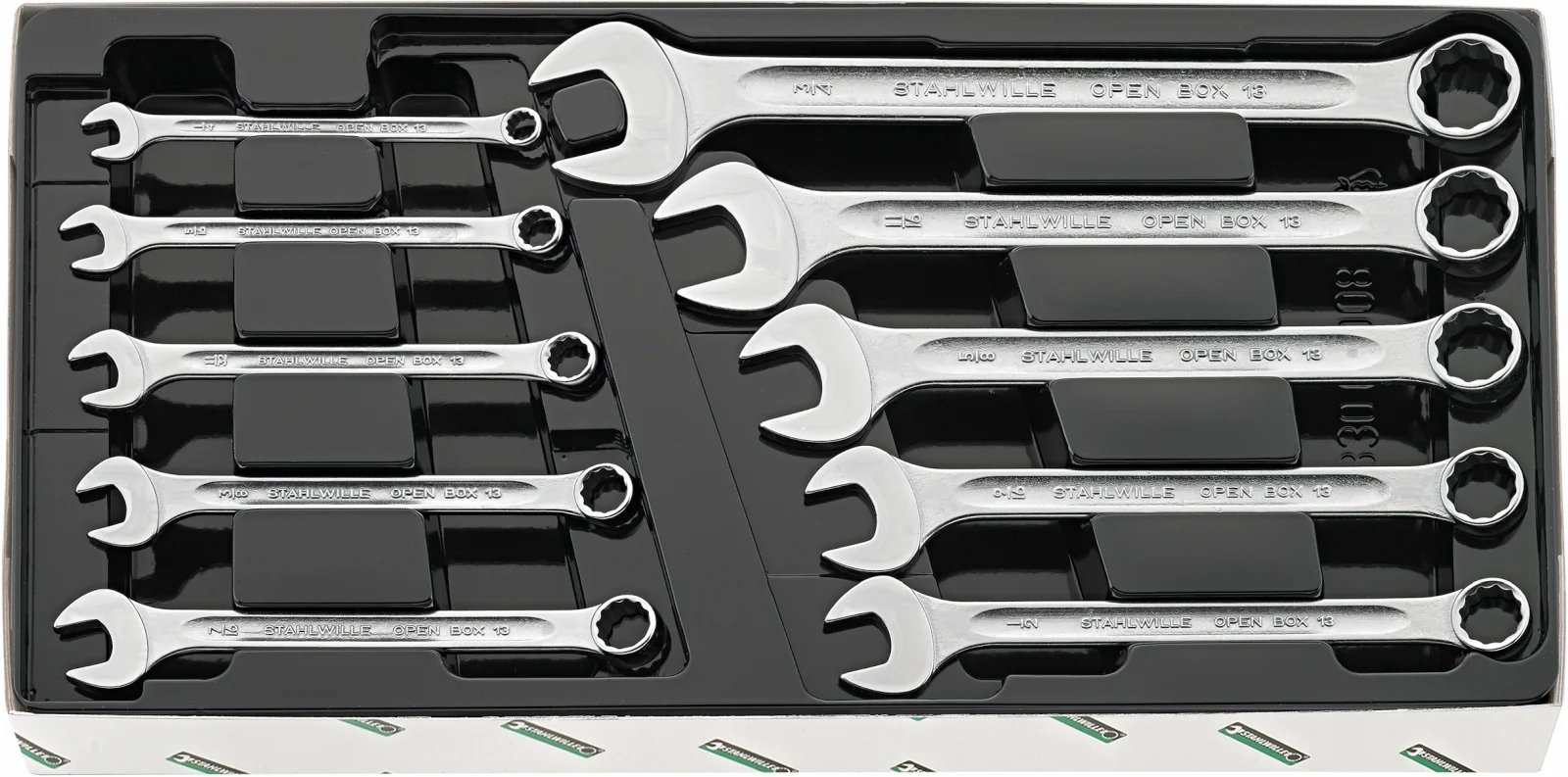 Sada očkoplochých kľúčov 1/4"-3/4" 10ks Stahlwille
