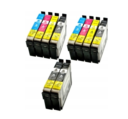 10xTUSZ DO EPSON T0711Stylus Office BX300F BX310FN