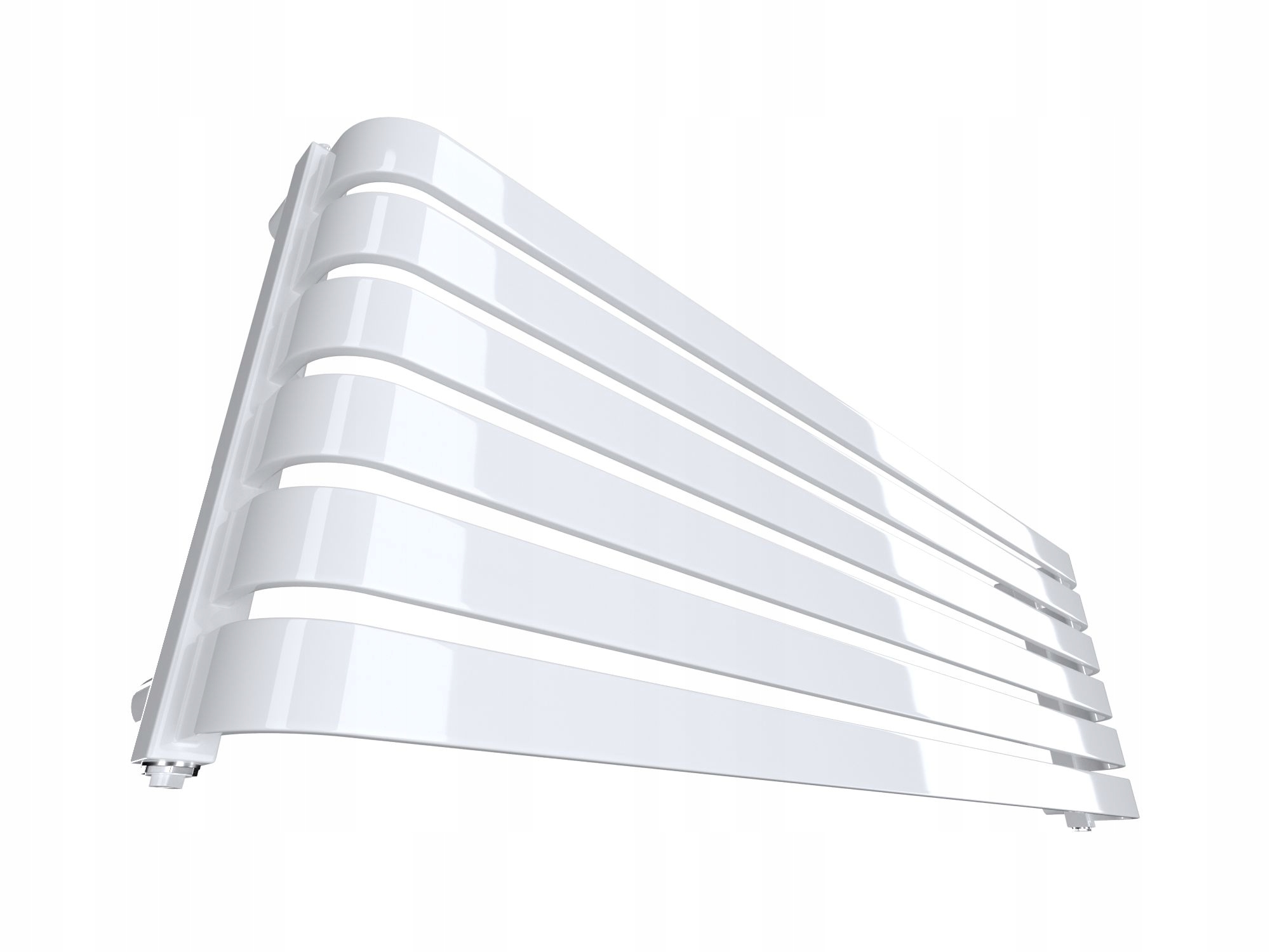 Dekorativní radiátor Amari Level 395x1400 Bílý Lesk Hladký