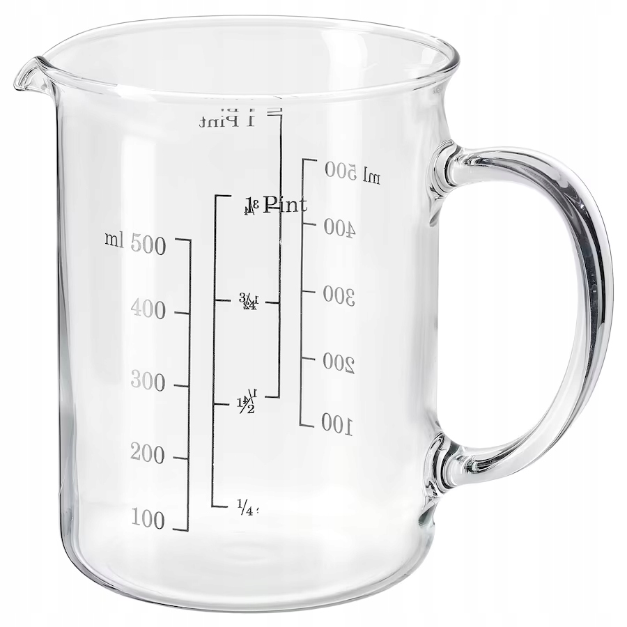 

Ikea Vardagen Dzbanek z miarką szkło 0.5 l