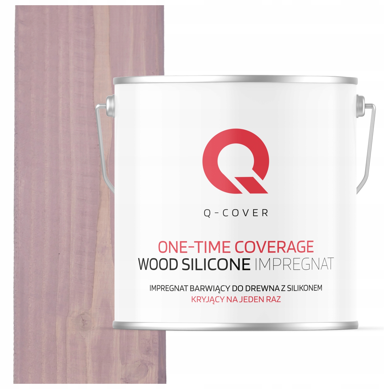 Impregnácia Na Drevo Kryjúca Na Jedenkrát Extra Farba Púdrová Ružová 5 L