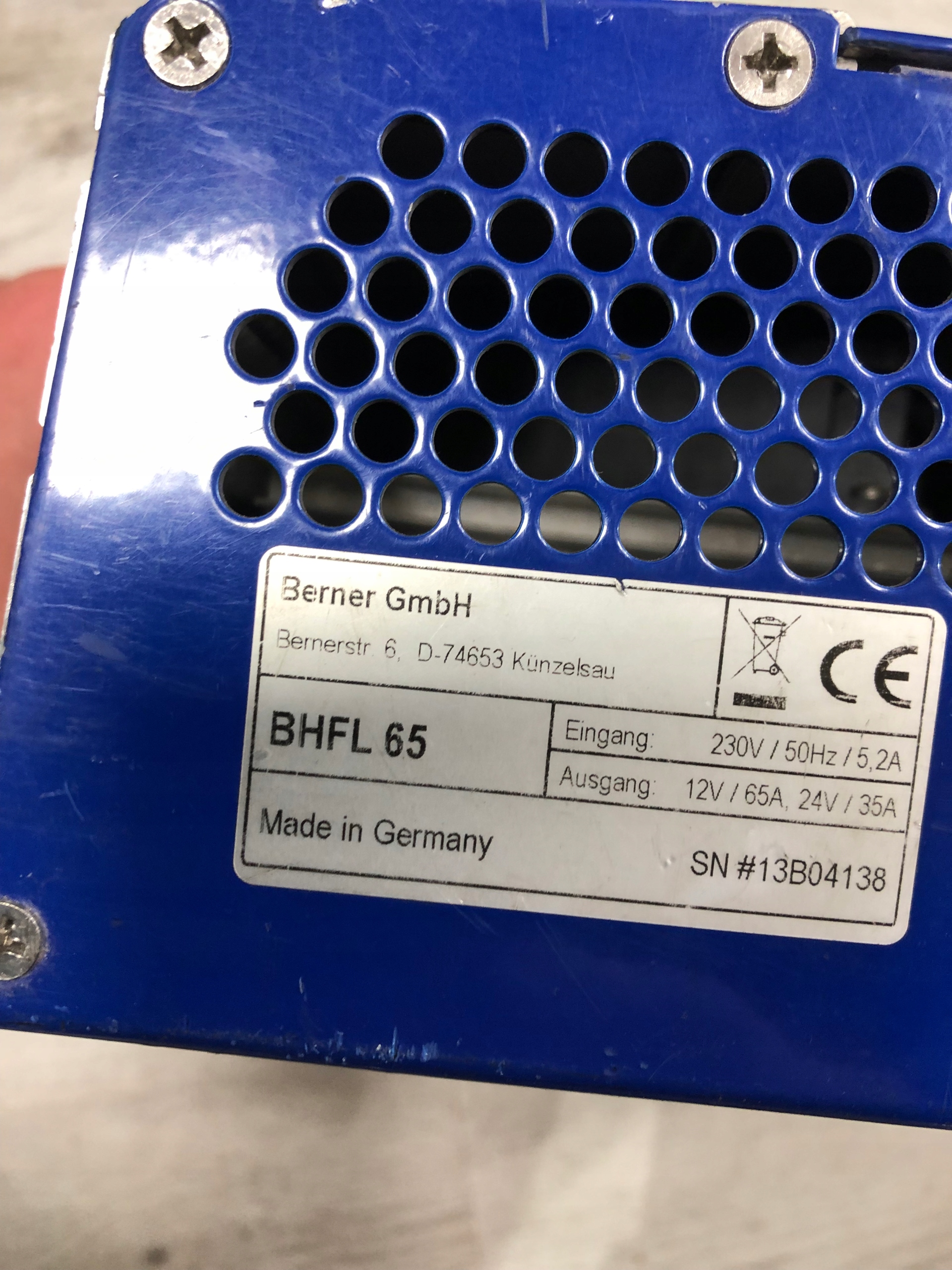 PROSTOWNIK BERNER BHFL 65A Marka Bosch