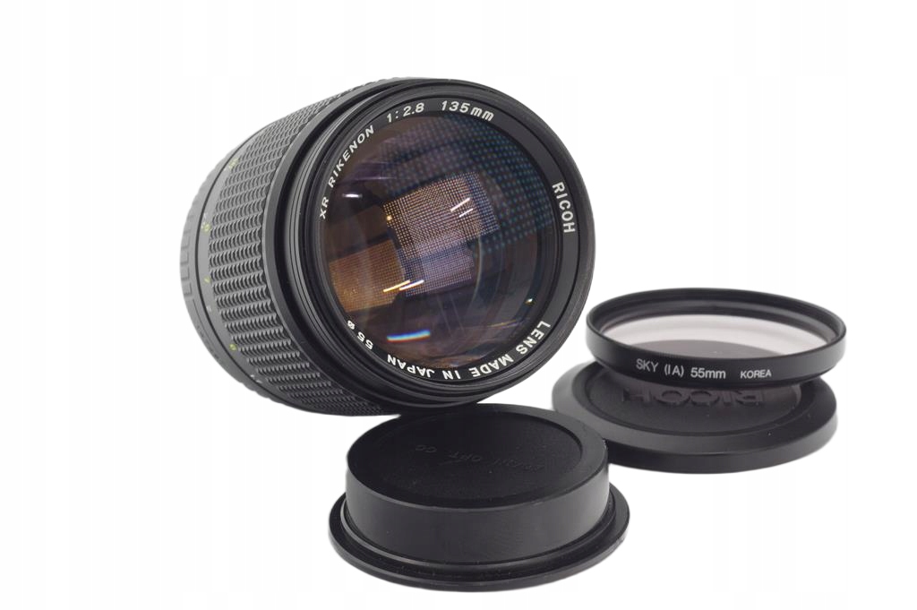 RICOH XR RIKENON 2,8/135MM (8 LISTKÓW) -bagnet PK #PRF