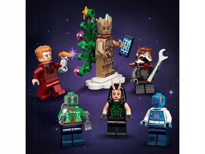 LEGO MARVEL STRAŻNICY GALAKTYKI KALENDARZ ADWENTOWY 76231 Marka LEGO