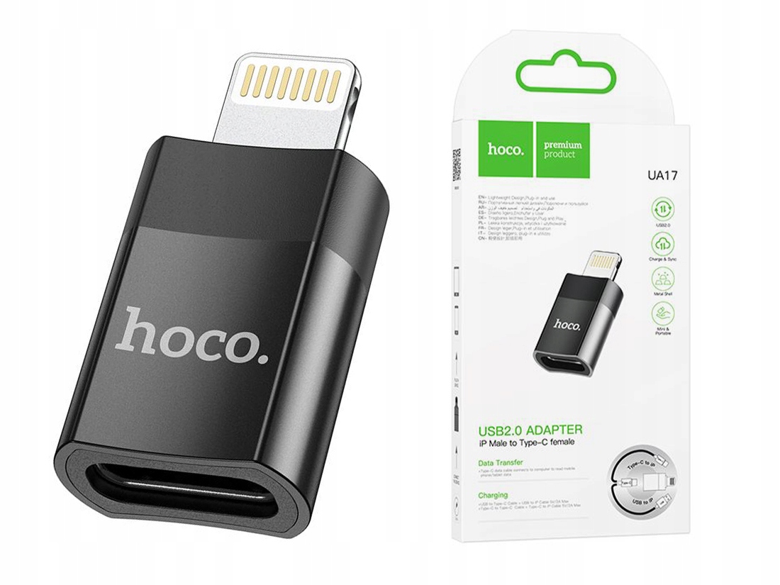 

Hoco Type-c Usb-c Lightning Adapter Przejściówka
