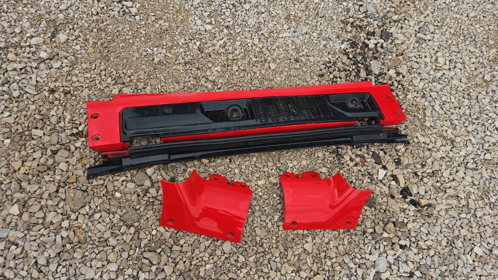 JEEP WRANGLER JL PODSZYBIE + NAROŻNIKI KOMPLET IDEALNE DO ZAŁOŻENIA