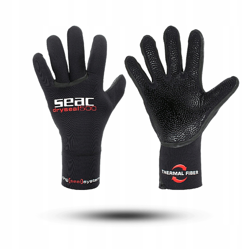 Neoprenové potápěčské rukavice Suché Seac Dryseal 500 5 mm L 03002/04