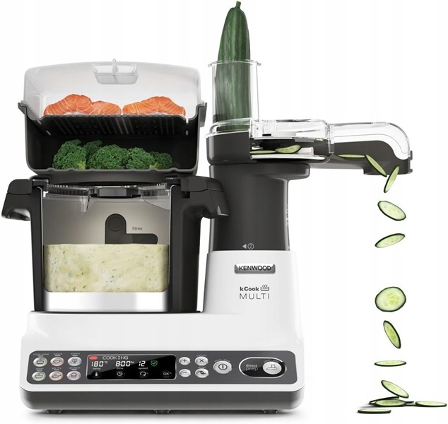 Garnek elektryczny Kenwood kCook Multi 4,5 l 1500 W Srebrny/Szary