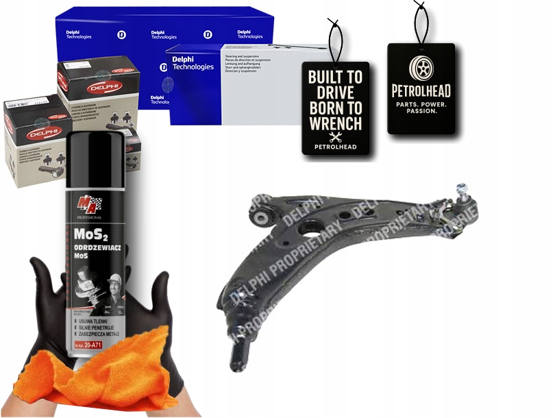 Rameno Seat Cordoba Ibiza III Skoda Fabia I Fabia #Petrolhead Pro+ Kit1