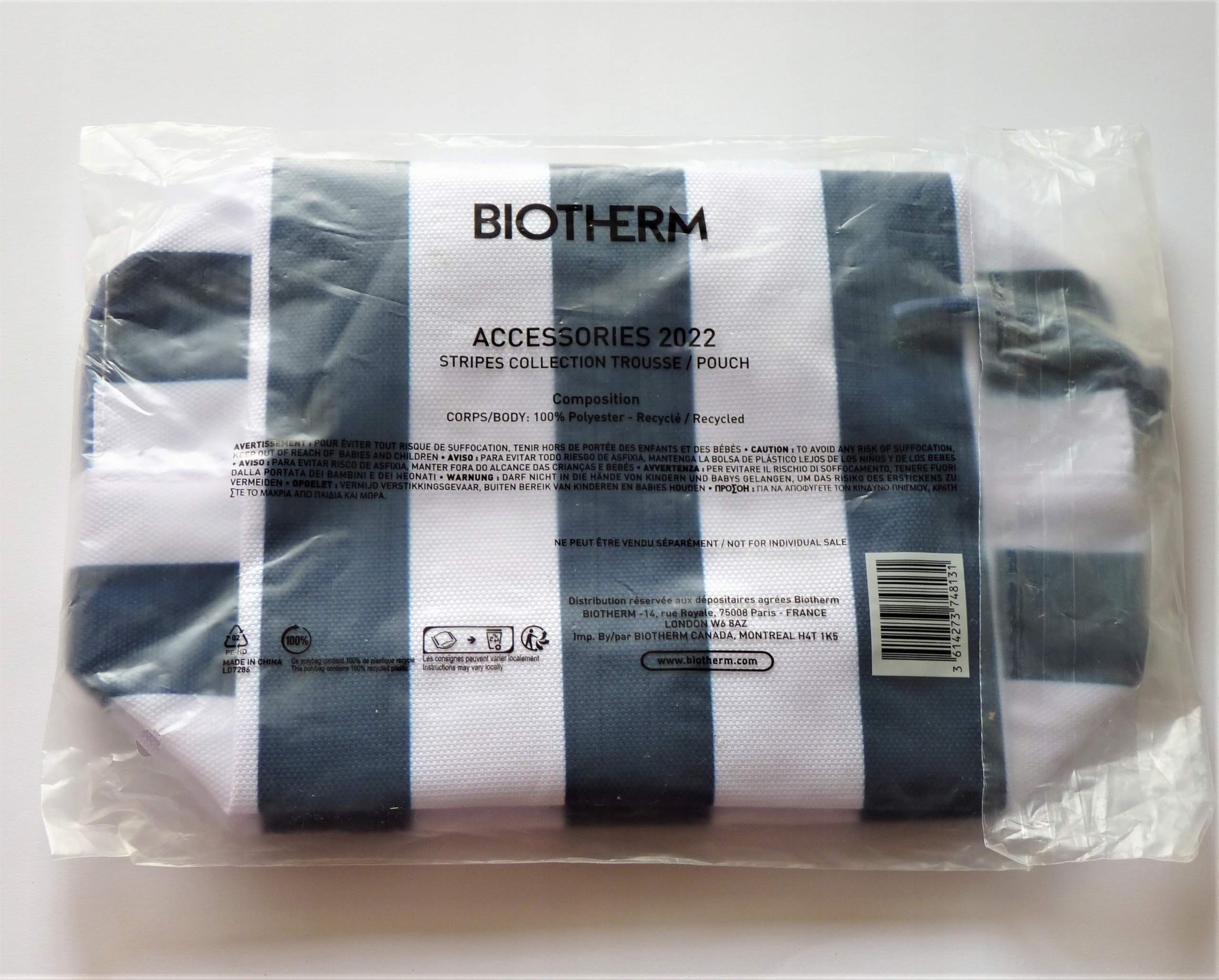 BIOTHERM Water Lovers NOWA KOSMETYCZKA * ORYGINAŁ Kod producenta LD7286