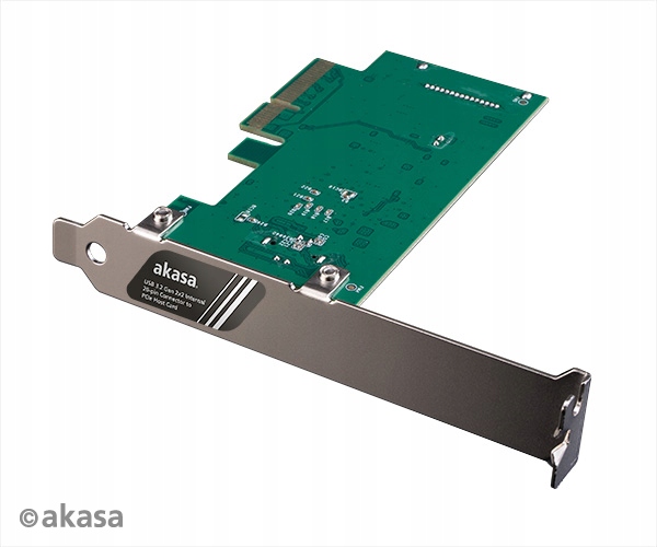 Akasa PCIe karta Usb 3.2 Gen 2x2 interný konektor AK-PCCU3-08