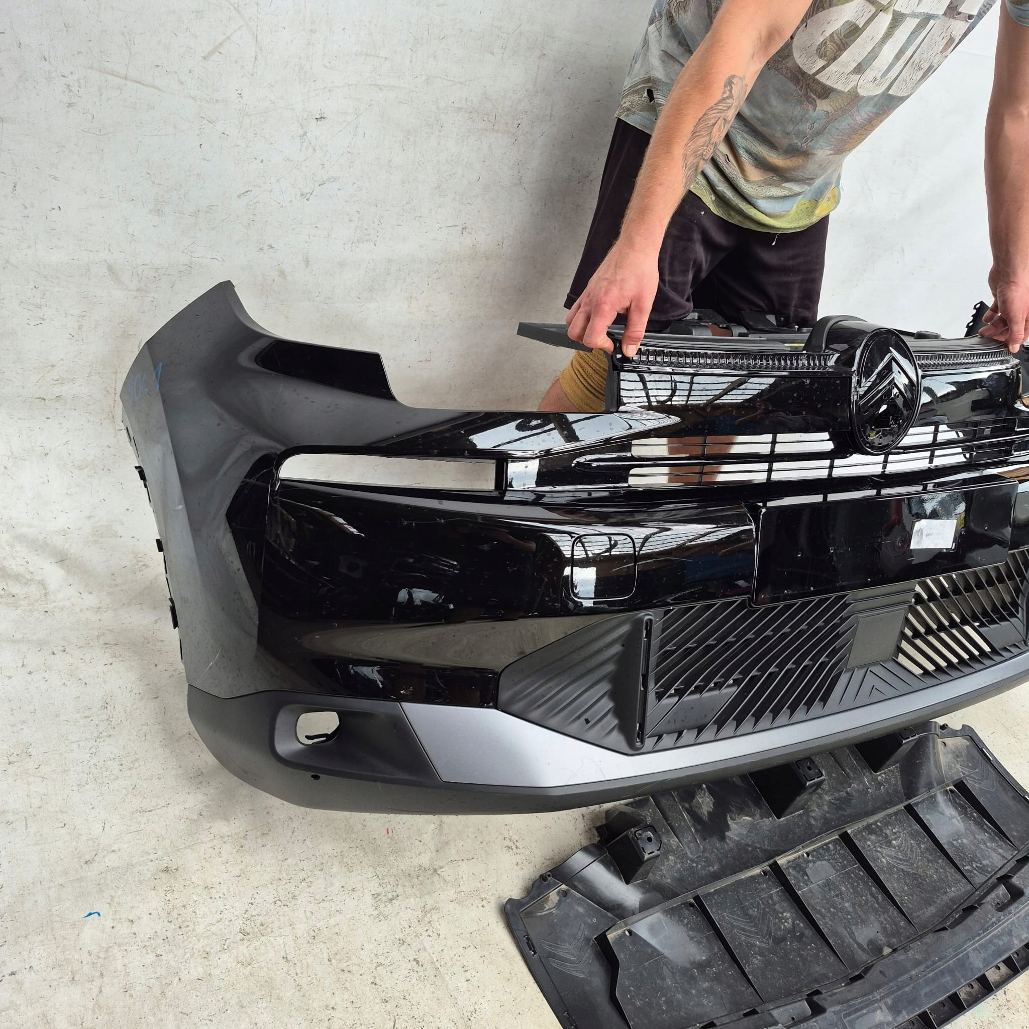 CITROEN C4 III C4X LIFT 25- bumper front front