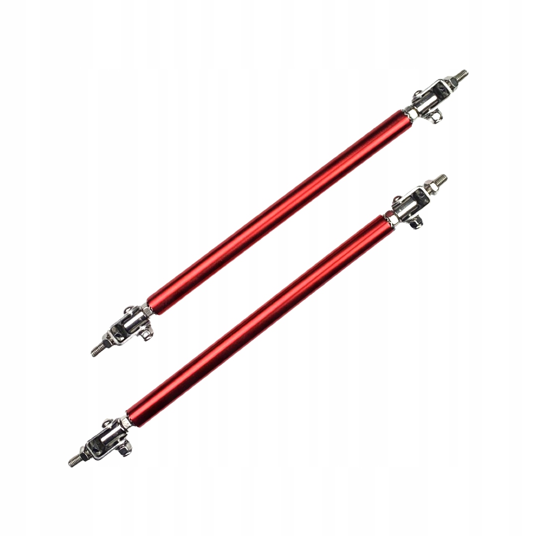 Mocowanie splittera dyfuzora dokładki Tie Bars 150mm Czerwone