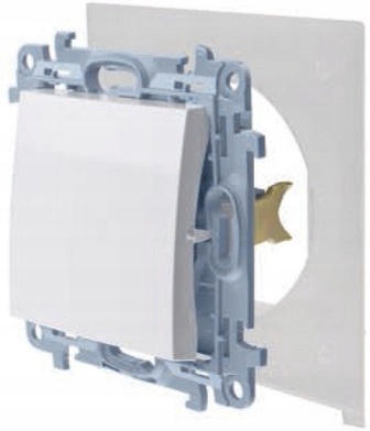 Zaślepka otworu wtyku RJ45/RJ12 Kontakt-Simon BWB/11 biała