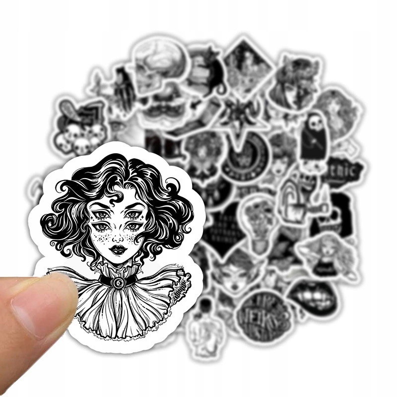 

Sticker Bomb Naklejki Na Telefon MIX Czarny 50 szt