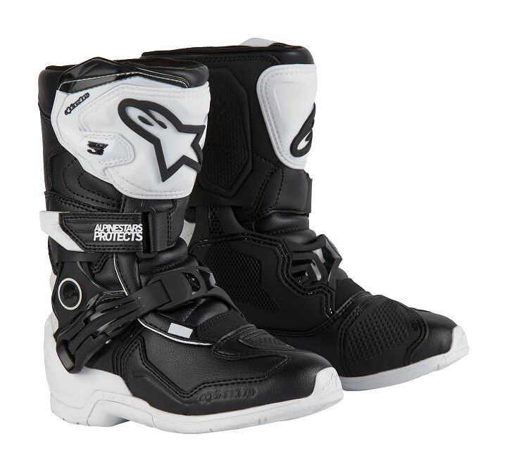 Detské Topánky Na Cross Alpinestars Tech 3S Kids White/black (1) 33