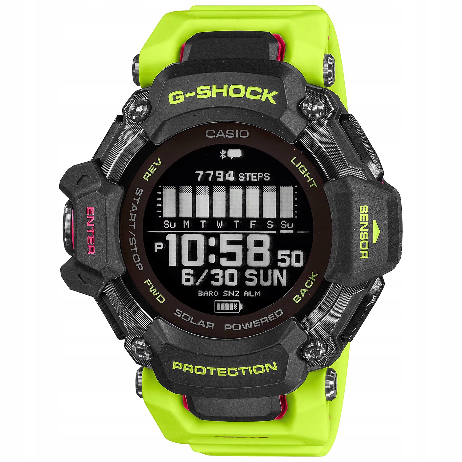 Casio G-Shock GBD-H2000-1A9ER Bluetooth 200 m Bylina