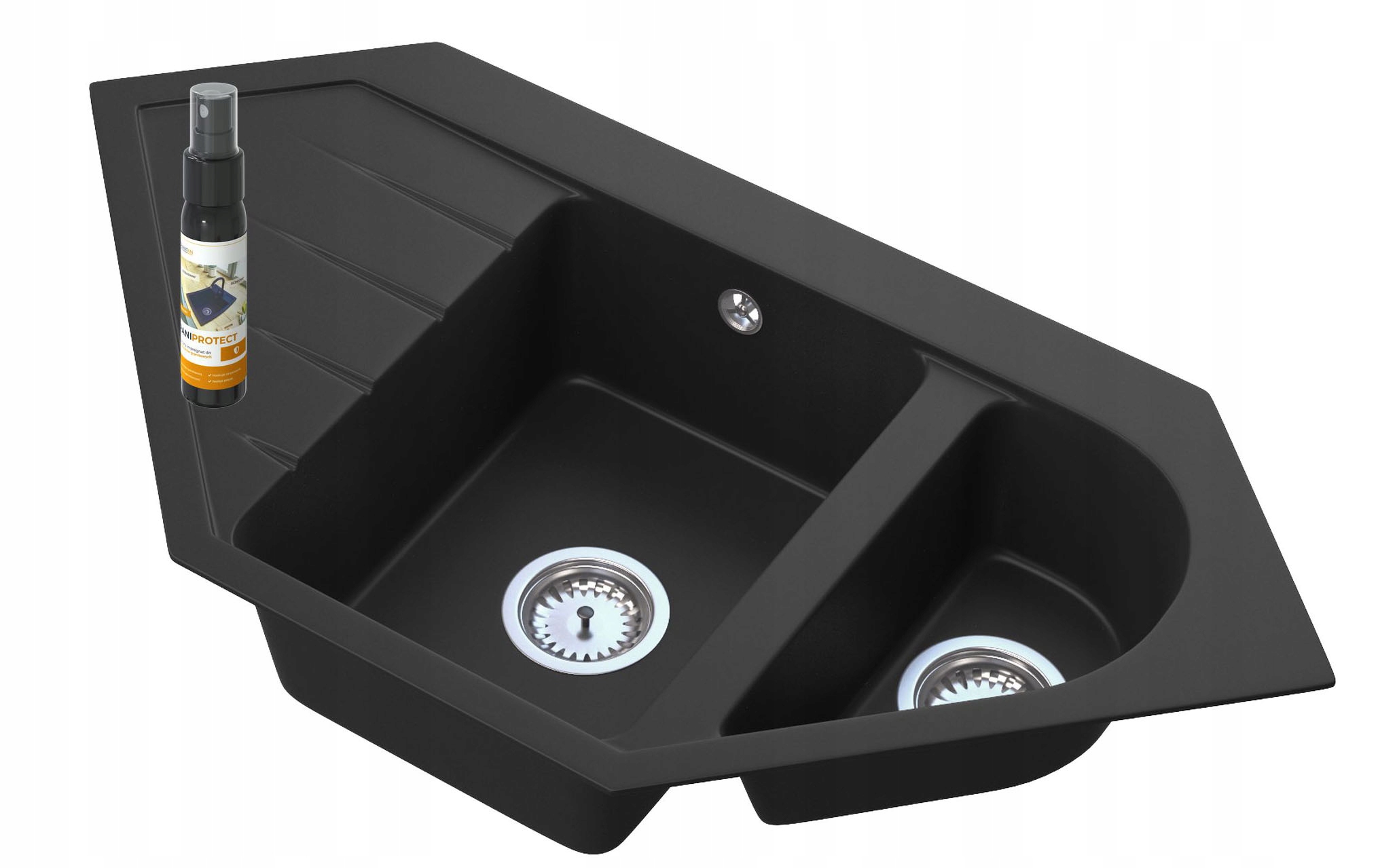 Granitový Drez Joker Rohový 75x75 Mini Impregnácia