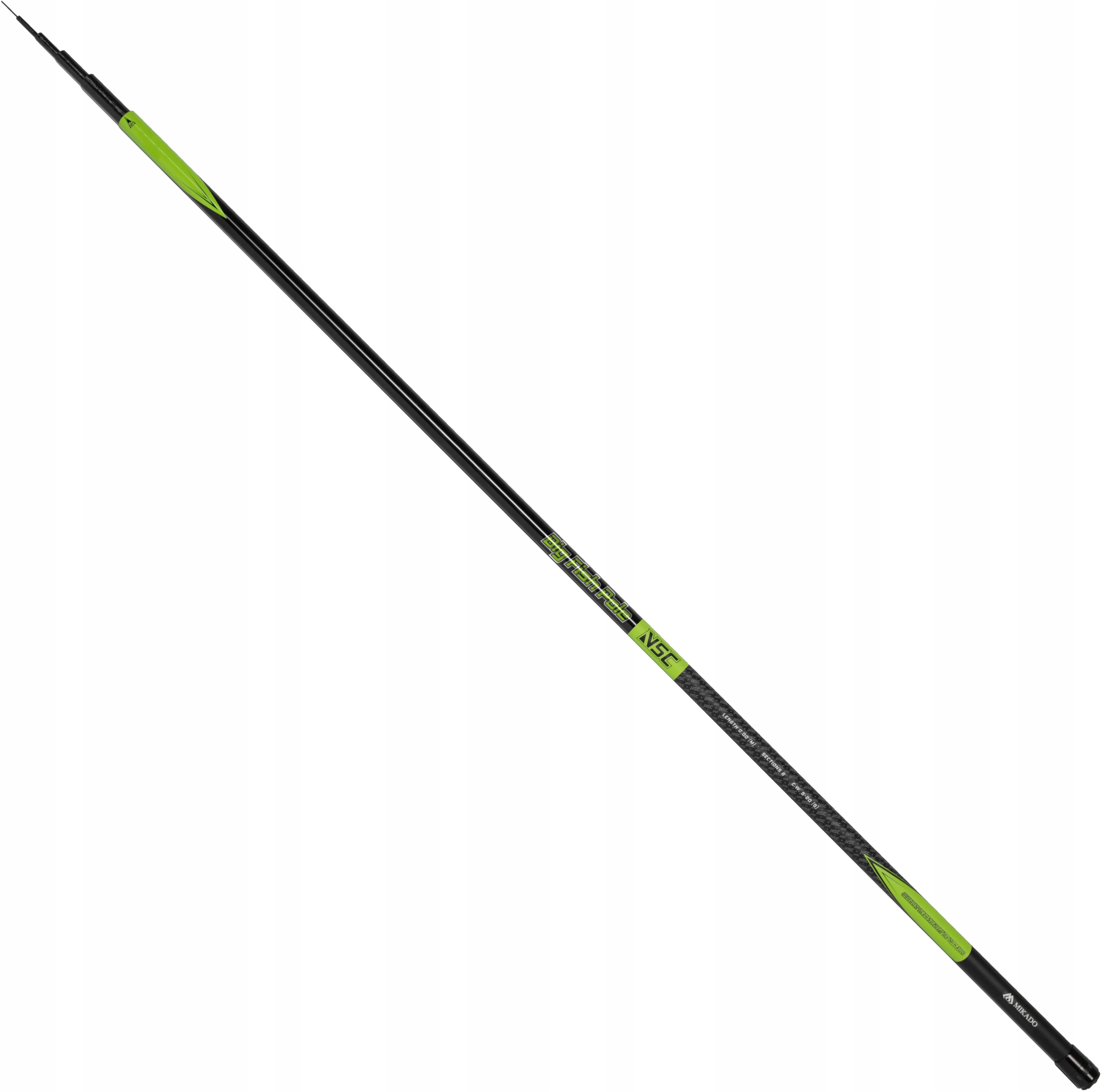 Mikado Wędka Bat Nsc Big Fish Pole 600cm 5-20g