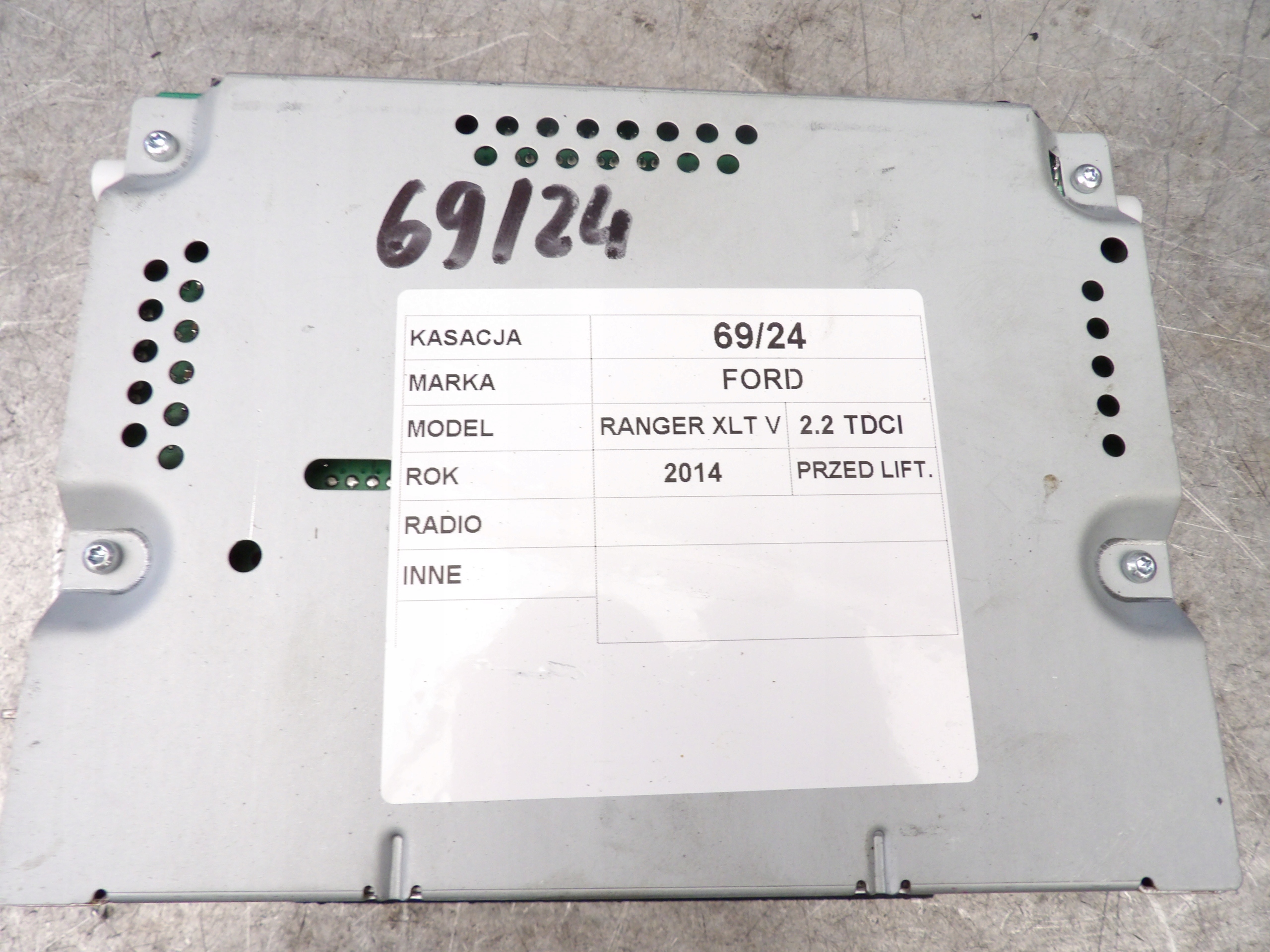 RADIO navigation C-MAX II MK2 , FOCUS MK3 AM5T-18C815-GF