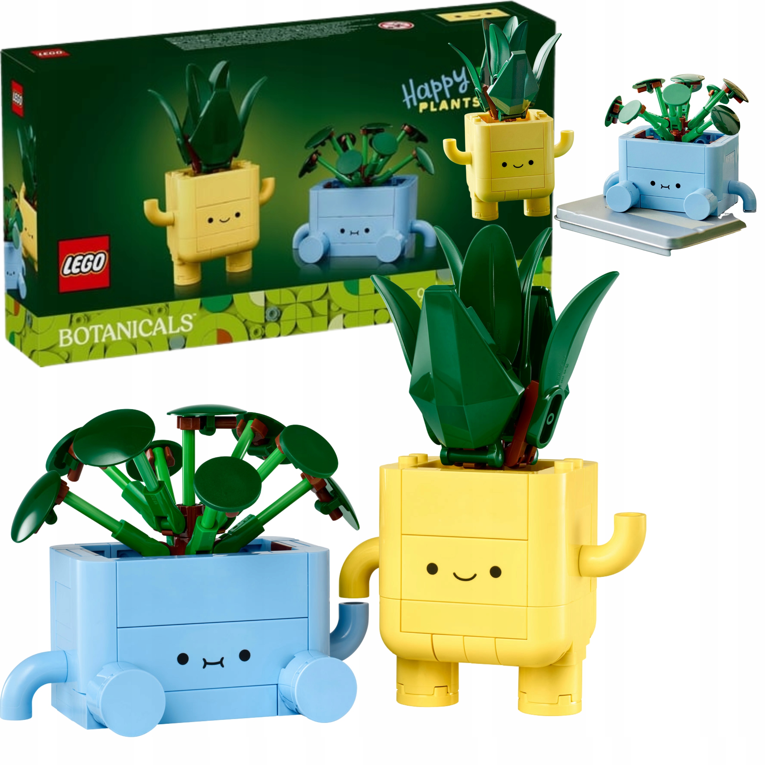 Lego Na Walentynki Wesołe Roślinki Zestaw XXL Premium Klocki Duze