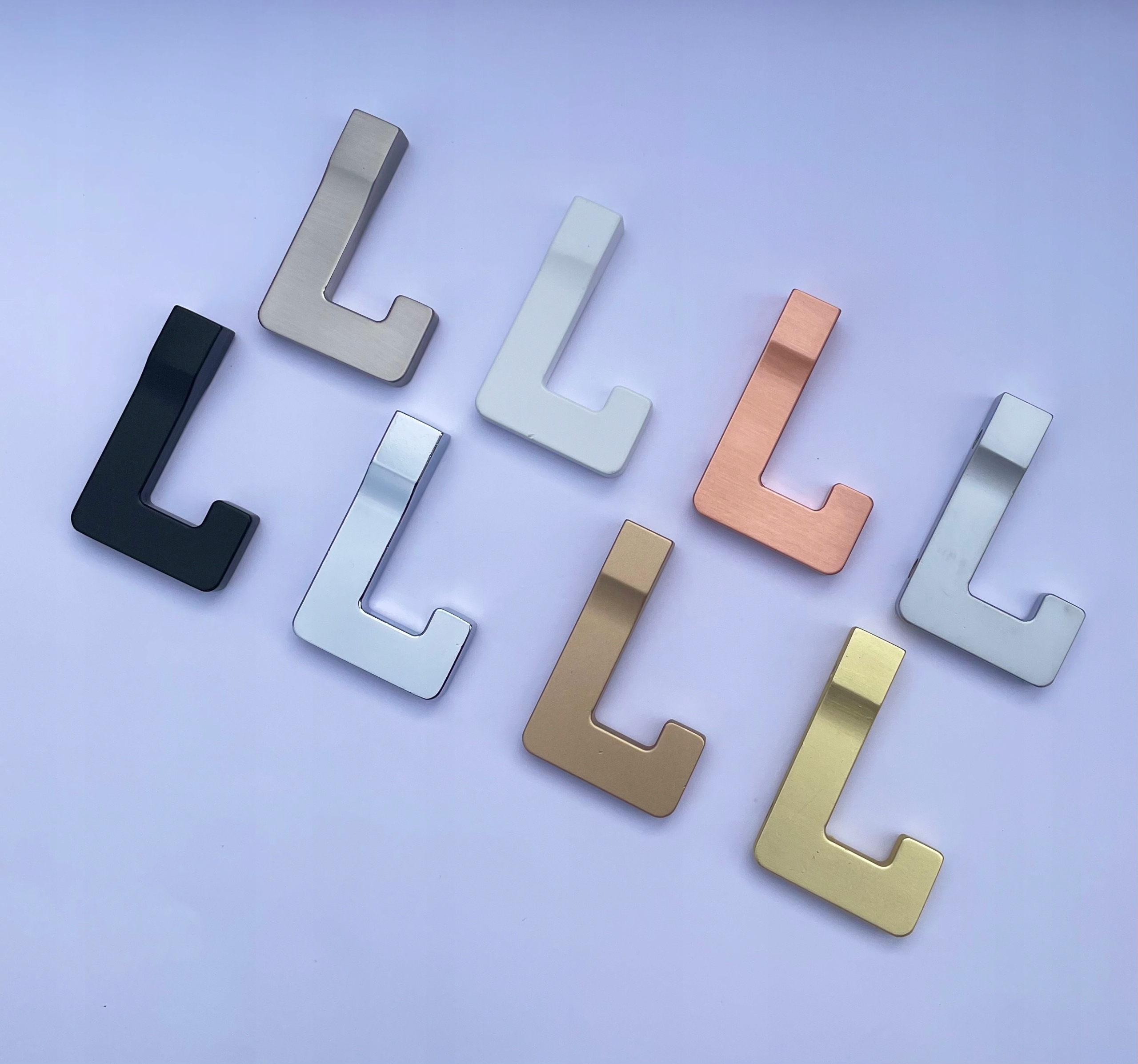 Wieszak meblowy ścienny haczyk pojedynczy miedź Marka Gamet