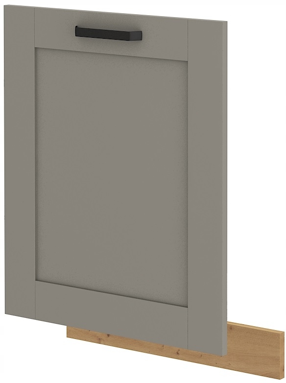 Přední část pro zabudování myčky nádobí 60. Šedá Artisan.