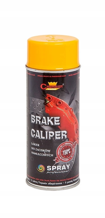 Champion spray do malowania zacisków zółty 0.4l