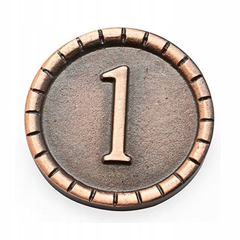 ZESTAW 70 MONET ZAMIENNIK DO GRY KLANY KALEDONII Producent inny