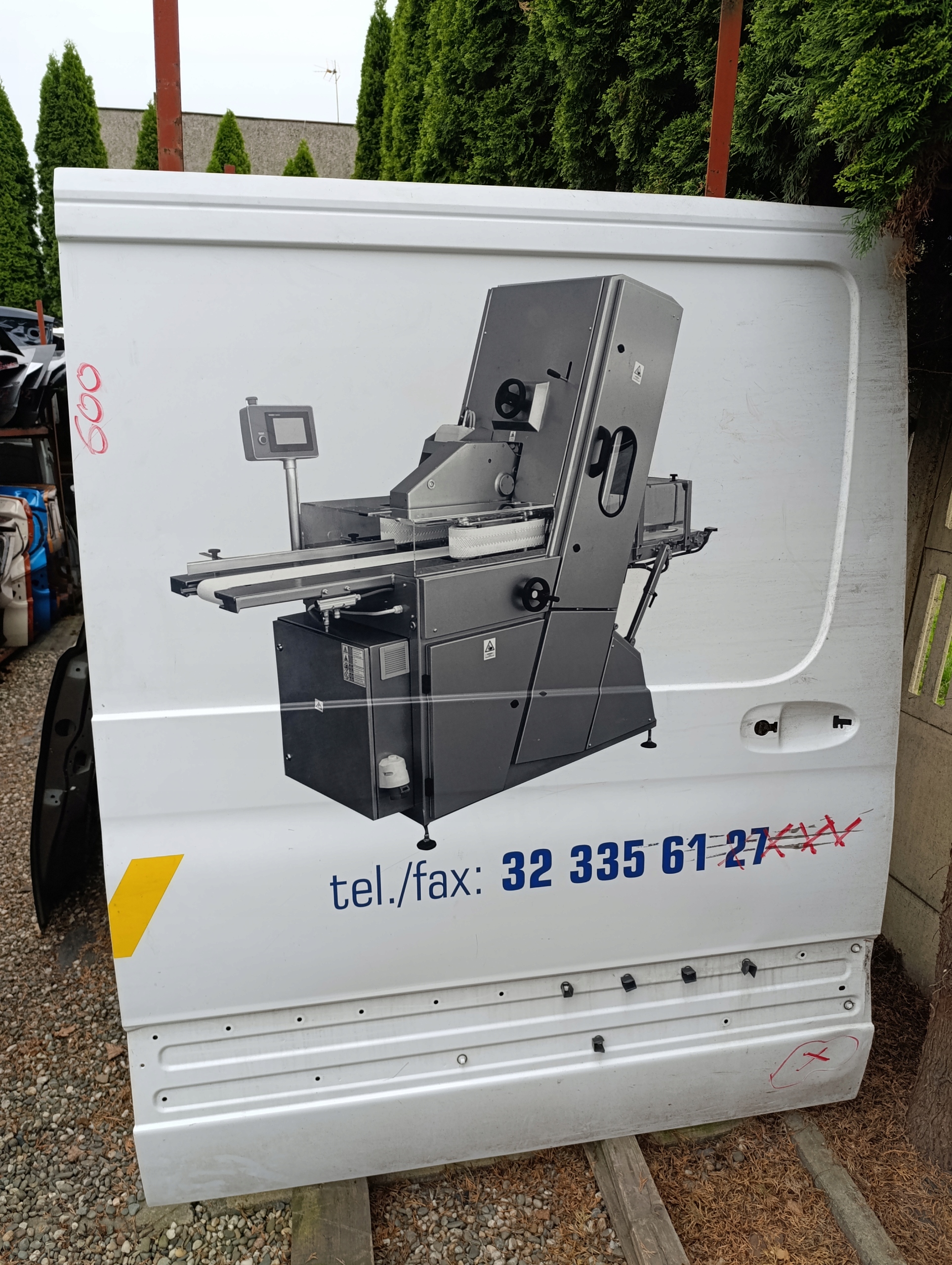 DRZWI ROZSUWANE PRAWE MERCEDES SPRINTER W907